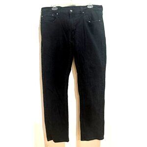 Levis 559 Black Straight Leg Jeans Mens Relax Fit Straight Leg 36W 32L